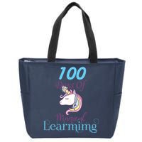 100 Days Of Magical Learning Zip Tote Bag