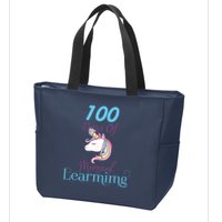 100 Days Of Magical Learning Zip Tote Bag
