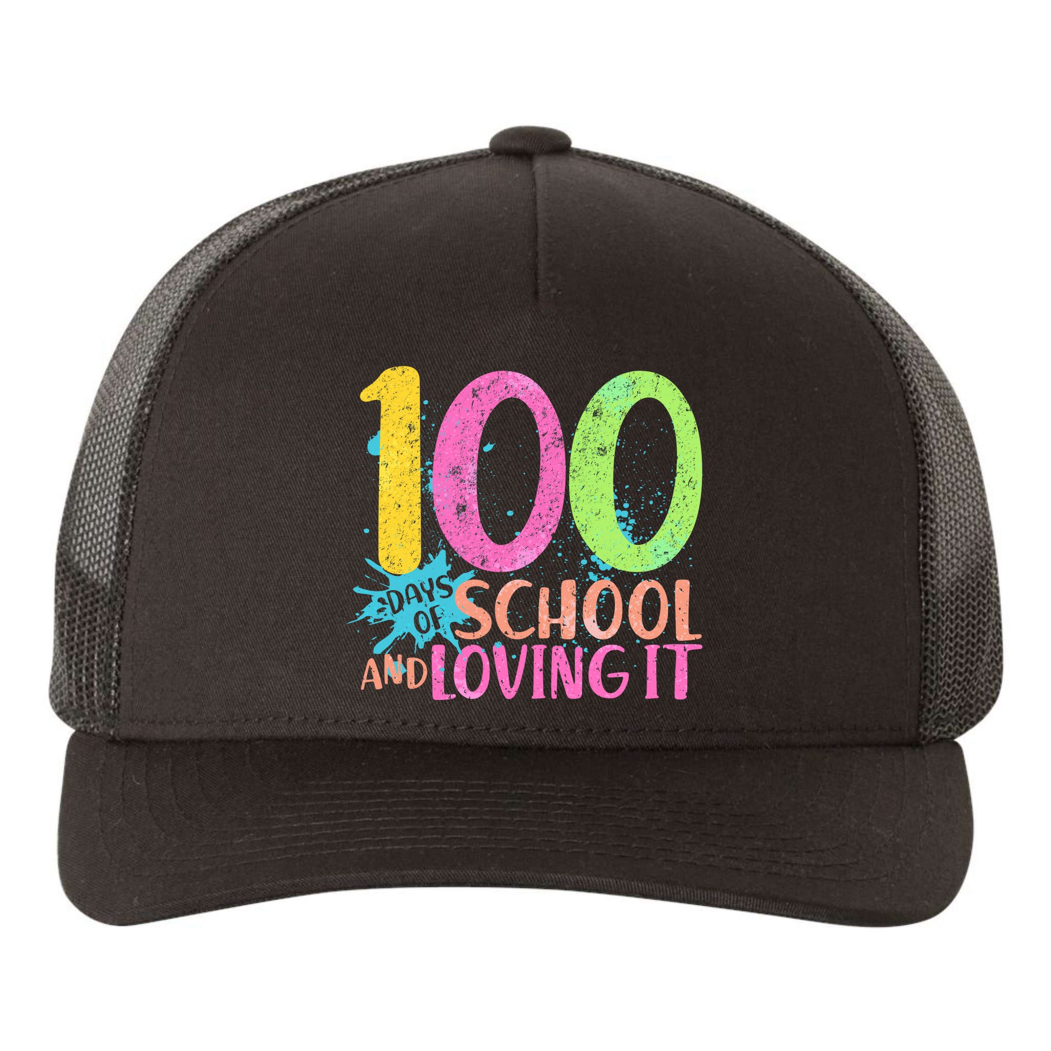 100 Days Of School And Loving It Yupoong Adult 5-Panel Trucker Hat
