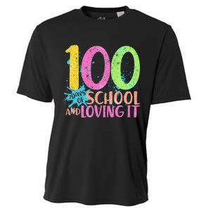 100 Days Of School And Loving It Cooling Performance Crew T-Shirt