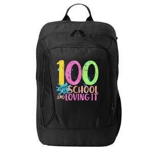 100 Days Of School And Loving It City Backpack