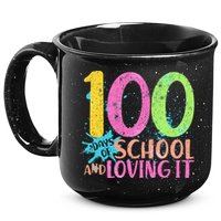 100 Days Of School And Loving It 15oz Campfire Ceramic Mug