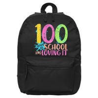 100 Days Of School And Loving It 16 in Basic Backpack