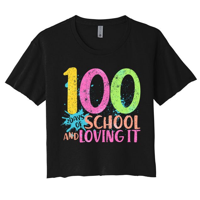100 Days Of School And Loving It Crop Top