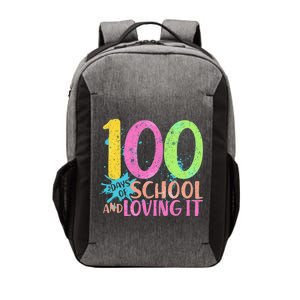 100 Days Of School And Loving It Vector Backpack