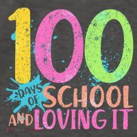 100 Days Of School And Loving It Vector Backpack