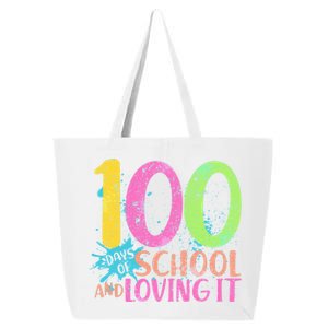 100 Days Of School And Loving It 25L Jumbo Tote