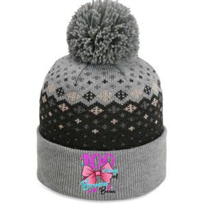 100 Days Of School Brains and Bows The Baniff Cuffed Pom Beanie