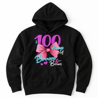 100 Days Of School Brains and Bows Hoodie