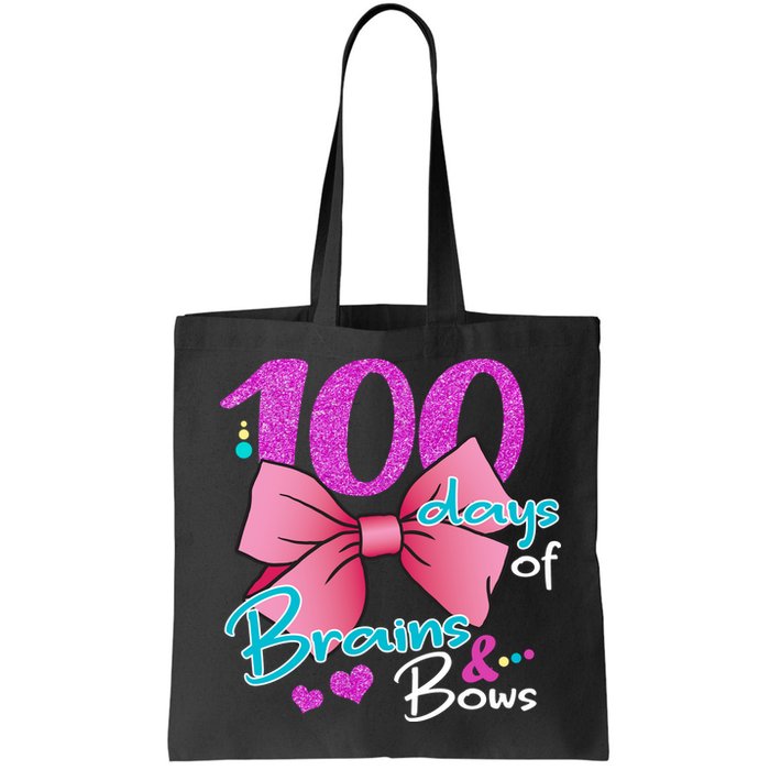 100 Days Of School Brains and Bows Bag