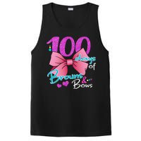 100 Days Of School Brains and Bows PosiCharge Competitor Tank