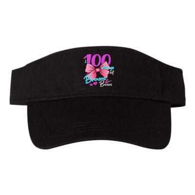 100 Days Of School Brains and Bows Visor