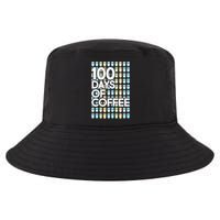 100 Days Of School (Coffee) Cool Comfort Performance Bucket Hat