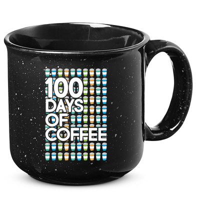 100 Days Of School (Coffee) 15oz Campfire Ceramic Mug
