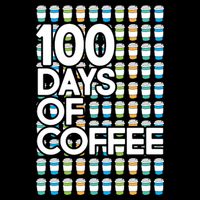 100 Days Of School (Coffee) Drawstring Bag