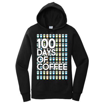 100 Days Of School (Coffee) Women's Pullover Hoodie