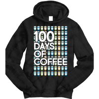 100 Days Of School (Coffee) Tie Dye Hoodie