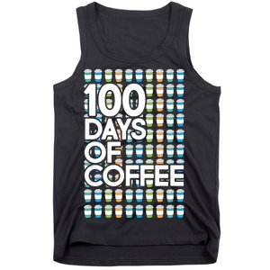 100 Days Of School (Coffee) Tank Top