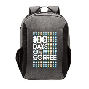 100 Days Of School (Coffee) Vector Backpack