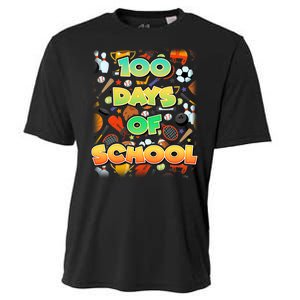 100 Days Of School Sports Cooling Performance Crew T-Shirt