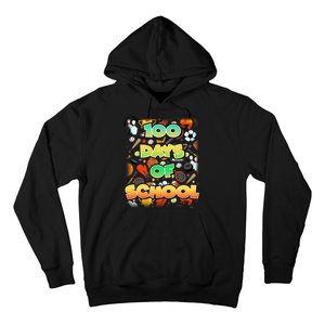 100 Days Of School Sports Hoodie