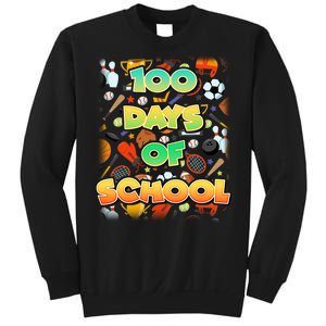 100 Days Of School Sports Sweatshirt