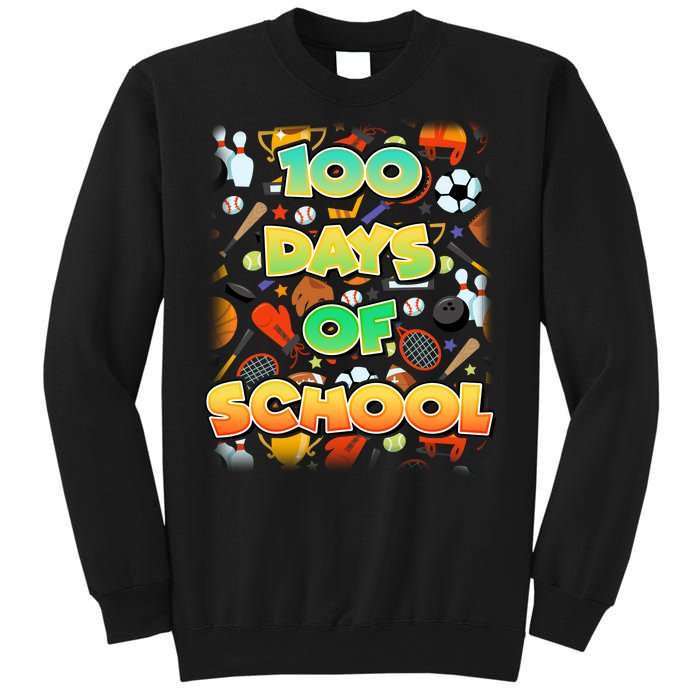 100 Days Of School Sports Sweatshirt