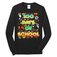 100 Days Of School Sports Tall Long Sleeve T-Shirt