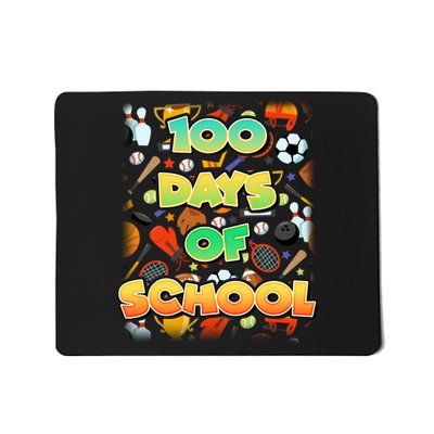 100 Days Of School Sports Mousepad