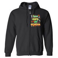 100 Days Of School Sports Full Zip Hoodie