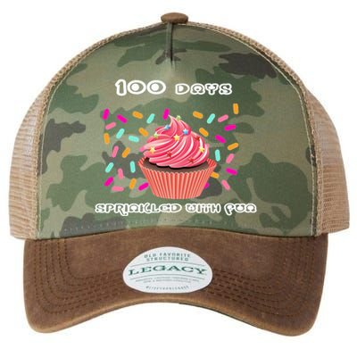 100 Days Of School Sprinkled With Fun Legacy Tie Dye Trucker Hat