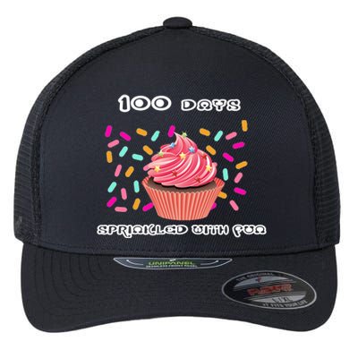 100 Days Of School Sprinkled With Fun Flexfit Unipanel Trucker Cap