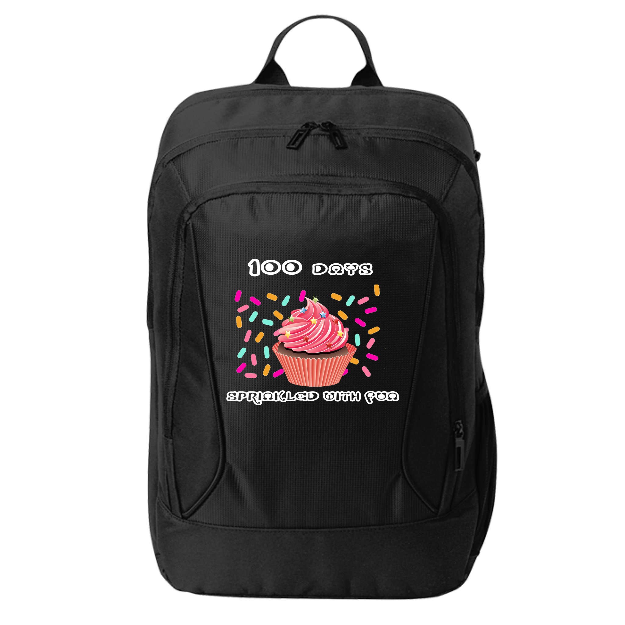 100 Days Of School Sprinkled With Fun City Backpack