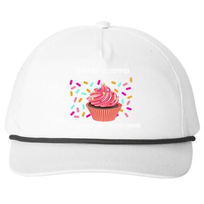 100 Days Of School Sprinkled With Fun Snapback Five-Panel Rope Hat