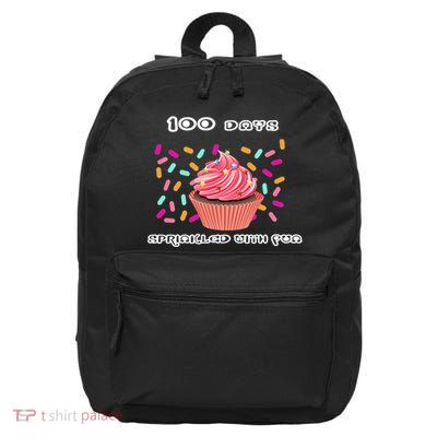 100 Days Of School Sprinkled With Fun 16 in Basic Backpack