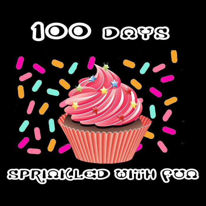 100 Days Of School Sprinkled With Fun 16 in Basic Backpack