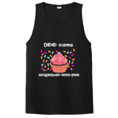 100 Days Of School Sprinkled With Fun PosiCharge Competitor Tank