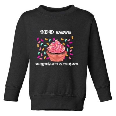 100 Days Of School Sprinkled With Fun Toddler Sweatshirt