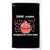 100 Days Of School Sprinkled With Fun Golf Towel
