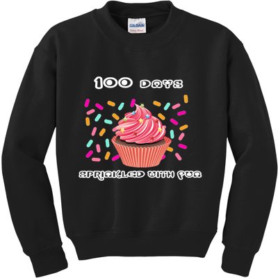 100 Days Of School Sprinkled With Fun Kids Sweatshirt