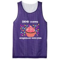 100 Days Of School Sprinkled With Fun Mesh Reversible Basketball Jersey Tank