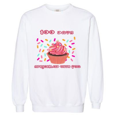 100 Days Of School Sprinkled With Fun Garment-Dyed Sweatshirt