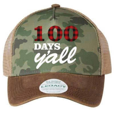 100 Days Of School Y'all Legacy Tie Dye Trucker Hat