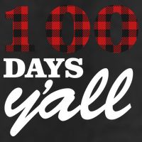 100 Days Of School Y'all Adult Drive Performance Visor