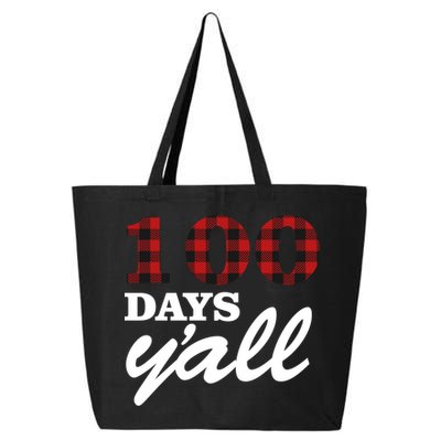 100 Days Of School Y'all 25L Jumbo Tote