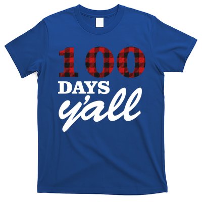 100 Days Of School Y'all T-Shirt