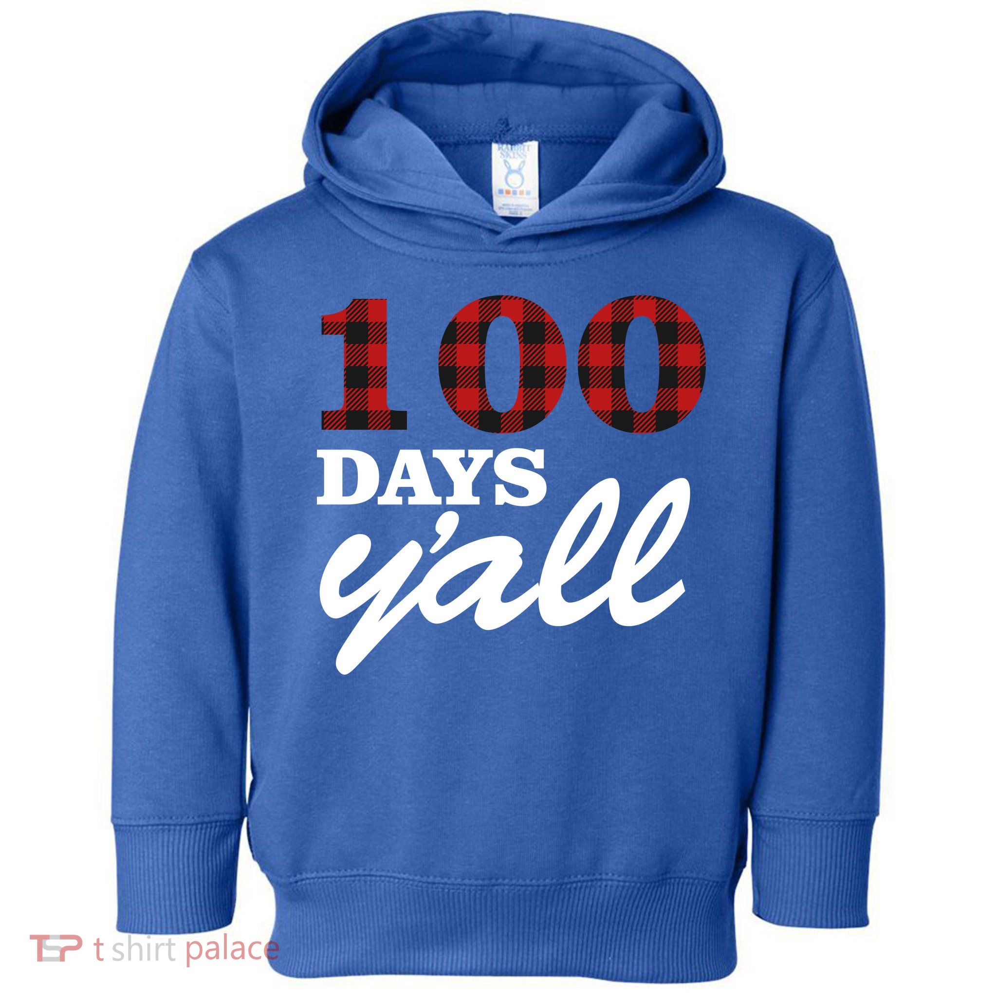 100 Days Of School Y'all Toddler Hoodie
