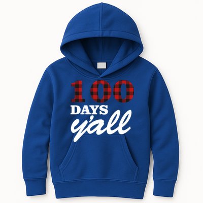 100 Days Of School Y'all Kids Hoodie