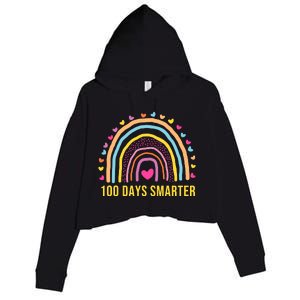 100 Days Smarter Crop Fleece Hoodie