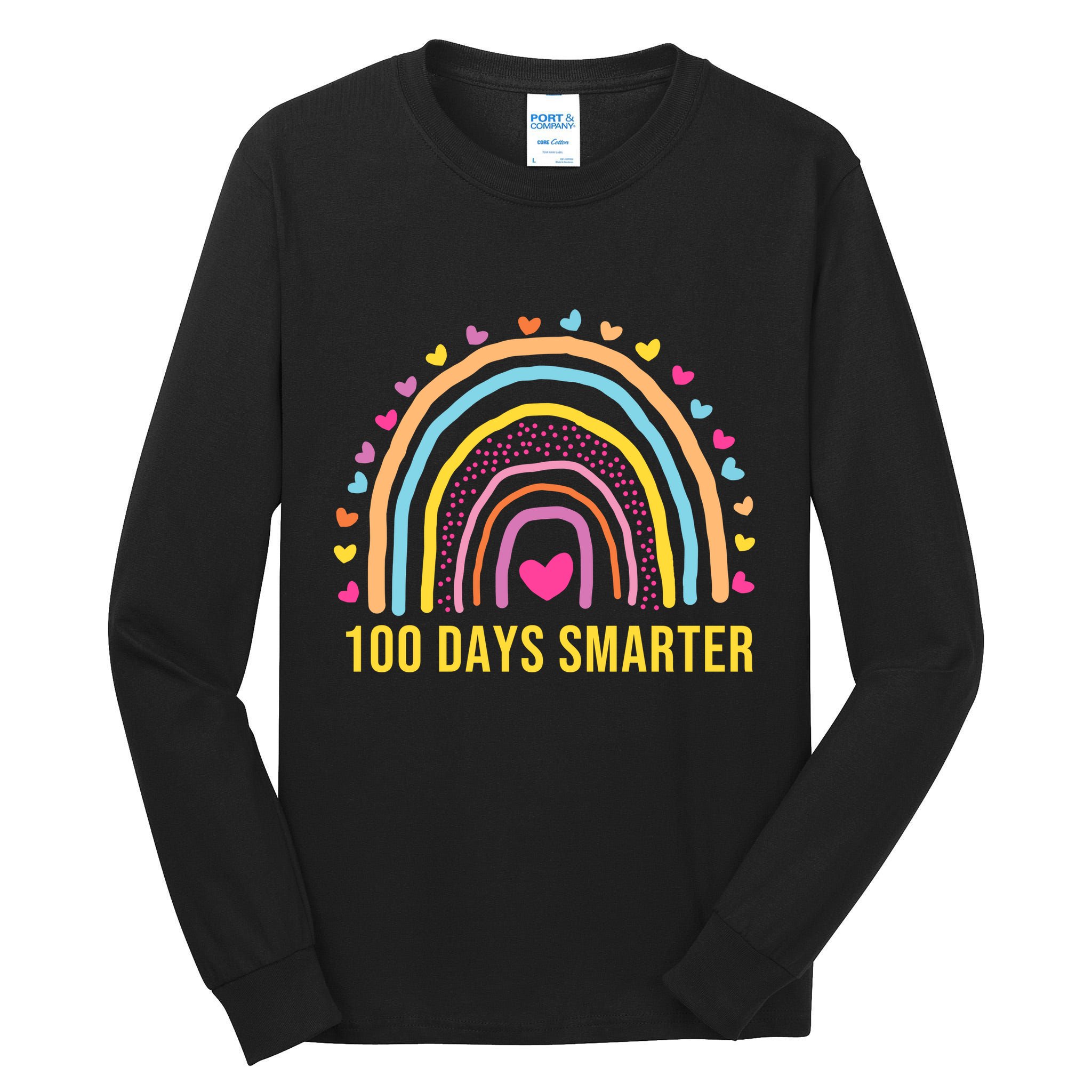 100 Days Smarter Tall Long Sleeve T-Shirt